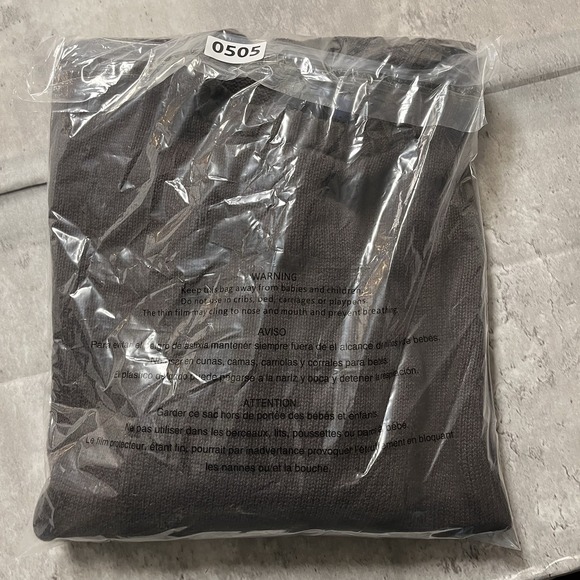 Croft & Borrow Sweater Mens XL Brown Mock Neck Ribbed Zip Knit Pullover Outdoor - Picture 6 of 6